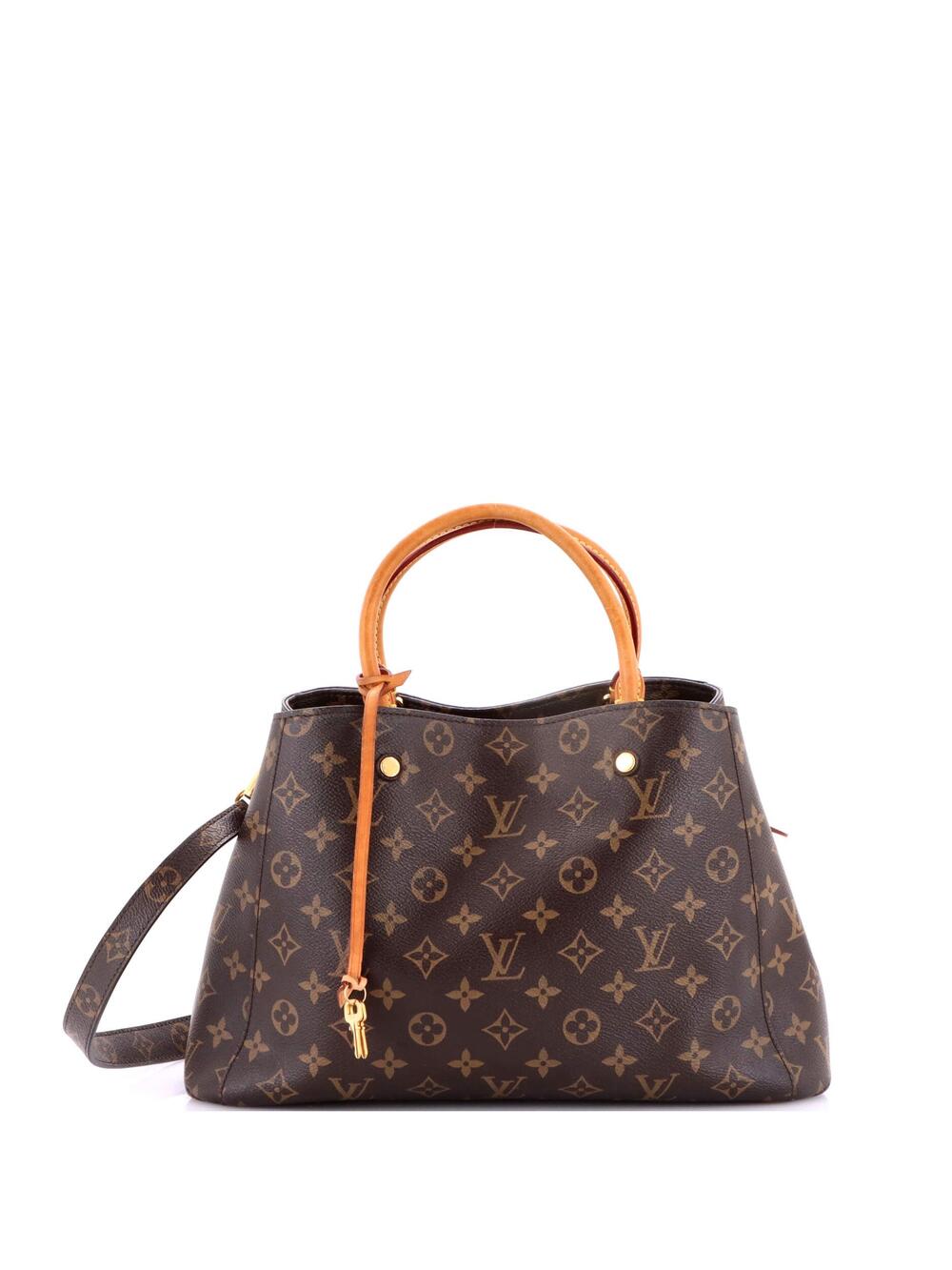 Louis Vuitton Montaigne Handbag Canvas #239782L20B